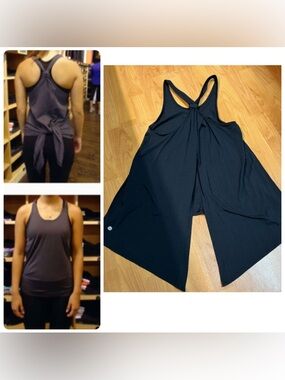 NWOT - Lululemon Knotty Tank *Black (Size 6)